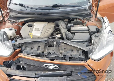 2015 Hyundai Veloster Turbo from USA, damaged, VIN KMHTC6AE2FU216513